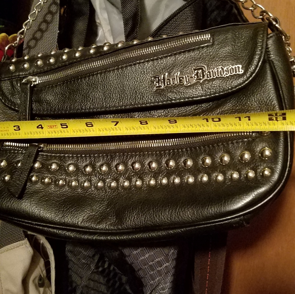 Harley Davidson leather purse